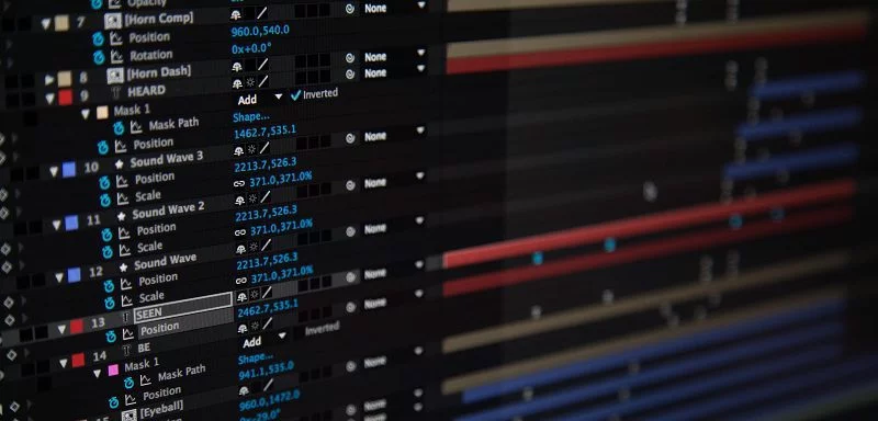 after effects video production