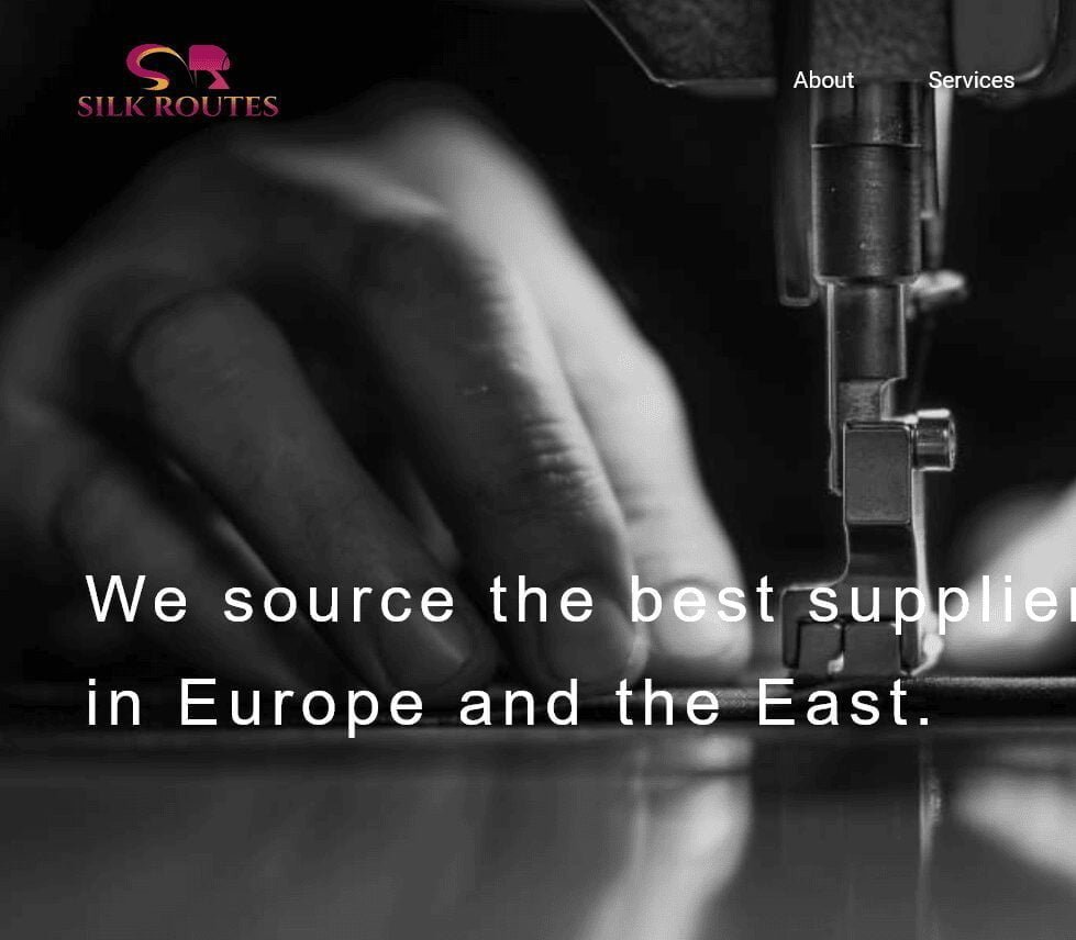 Silk Routes website by Web3matrix