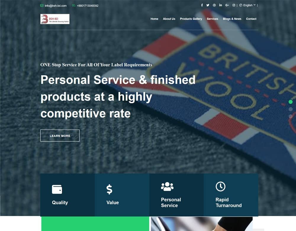 BSH BD website