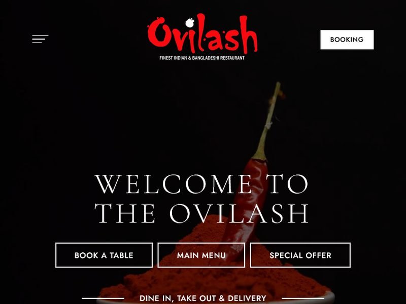 Ovilash website by Web3matrix